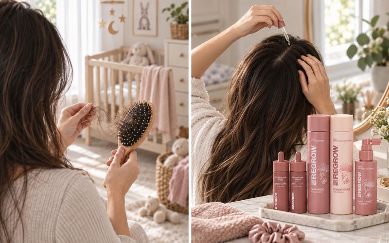 Postpartum Hair Loss: Why It Happens and How to Stop It